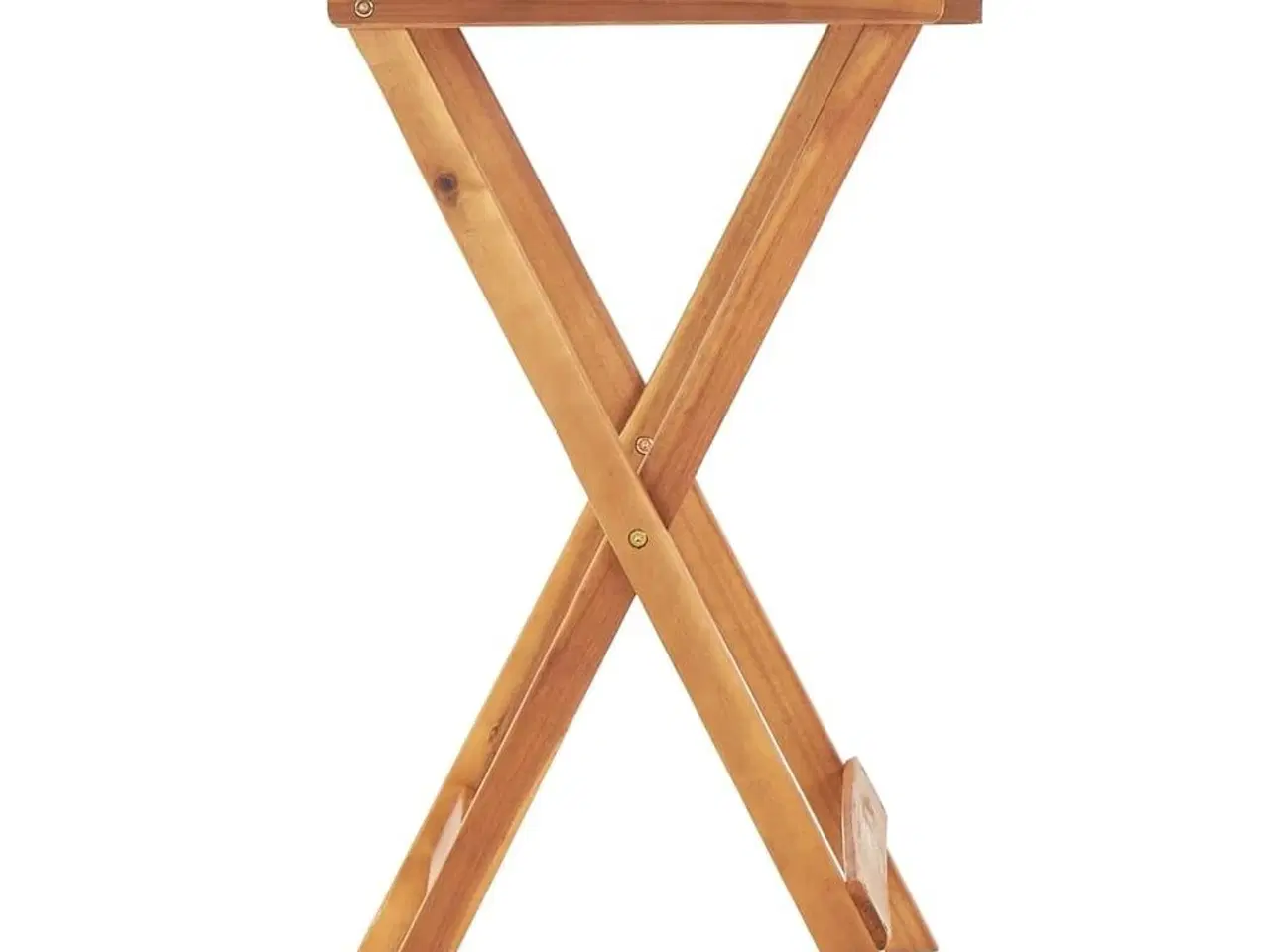 Billede 2 - Foldbart havebord 60 x 75 cm massivt akacietræ