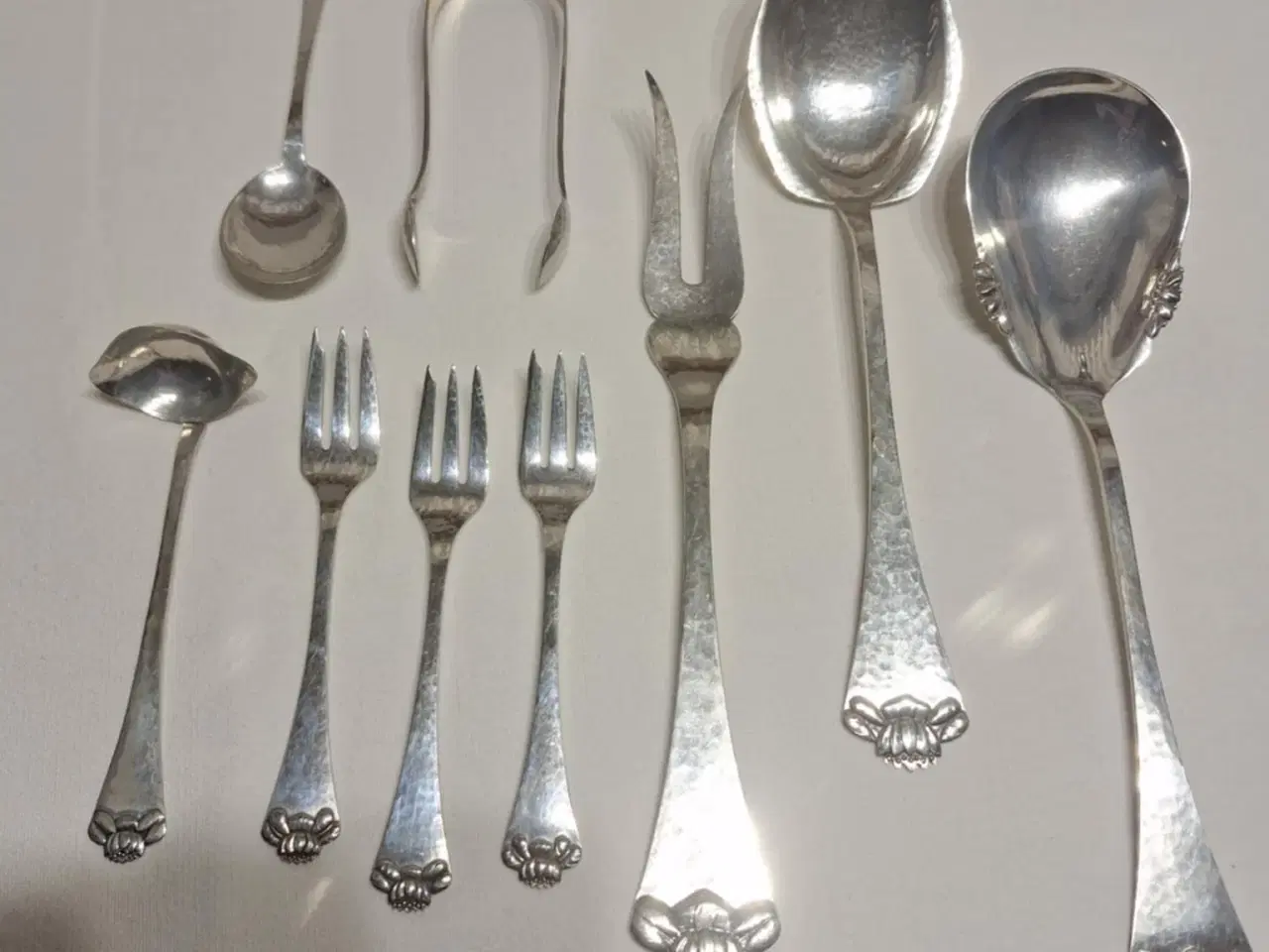 Billede 4 - Hans Hansen "Åkande" Sølvbestik