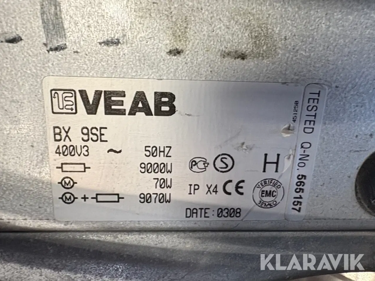 Billede 8 - Varmeblæser Veab BX9 - 6 styk