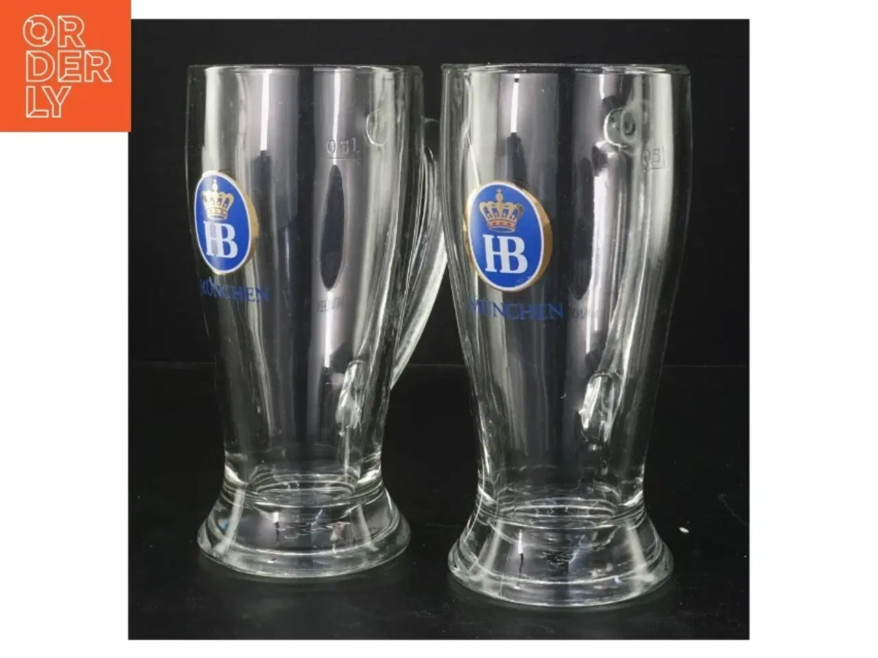 Billede 1 - Ølkrus fra Hofbr&#228;uhaus München (str. 19 cm)