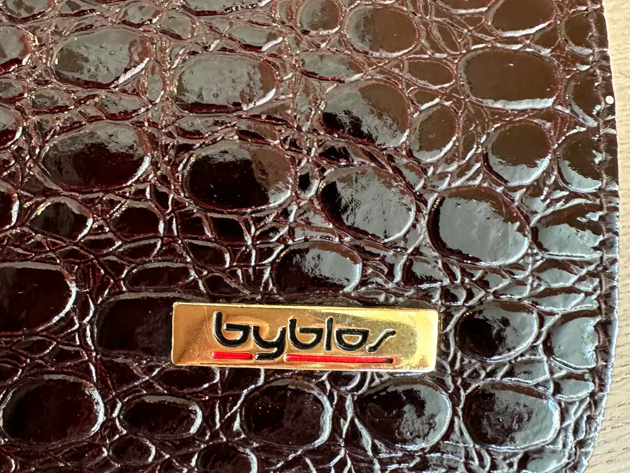 Billede 6 - Vintage BYBLOS clutch af ægte læder sælges.