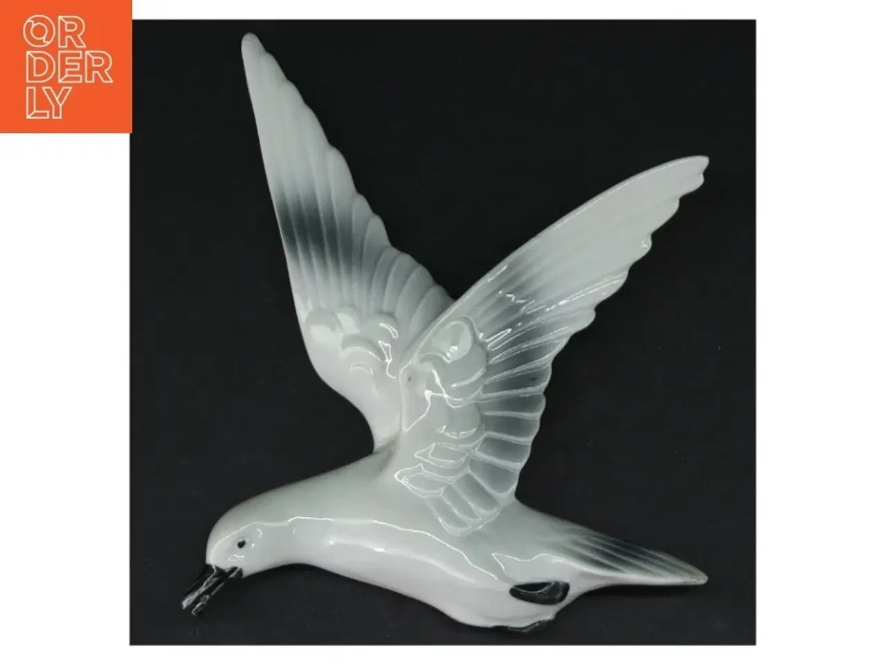 Billede 1 - Porcelænsfigur af måge