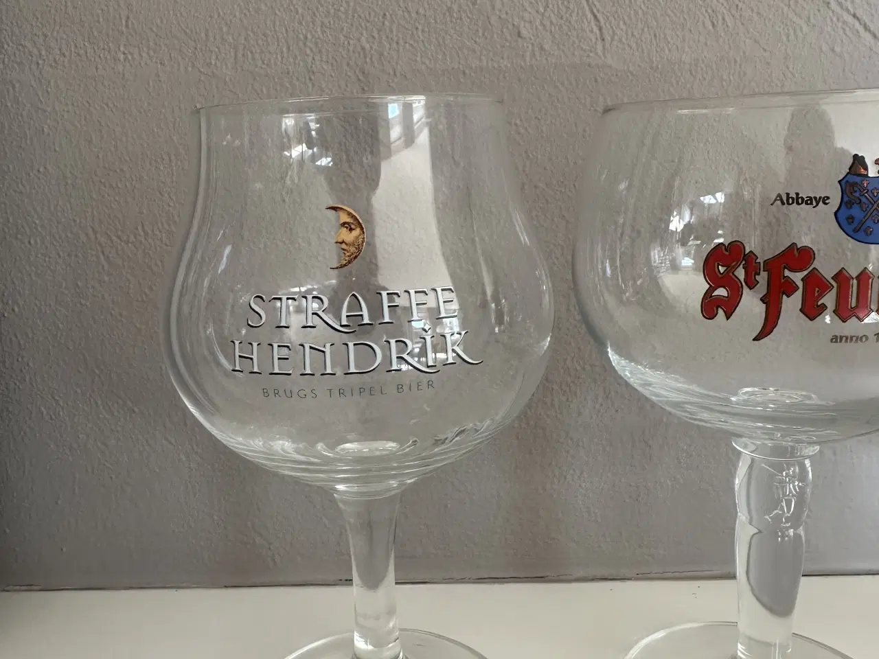 Billede 3 - 5 belgiske ølglas