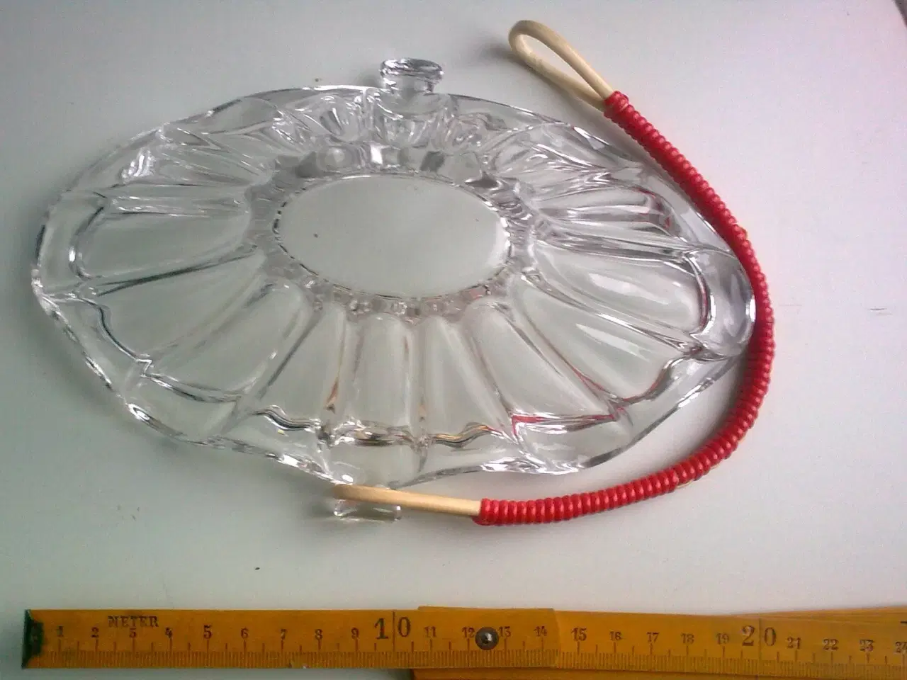 Billede 8 - Glasskål m hank RETRO * KONFEKT jul KURV