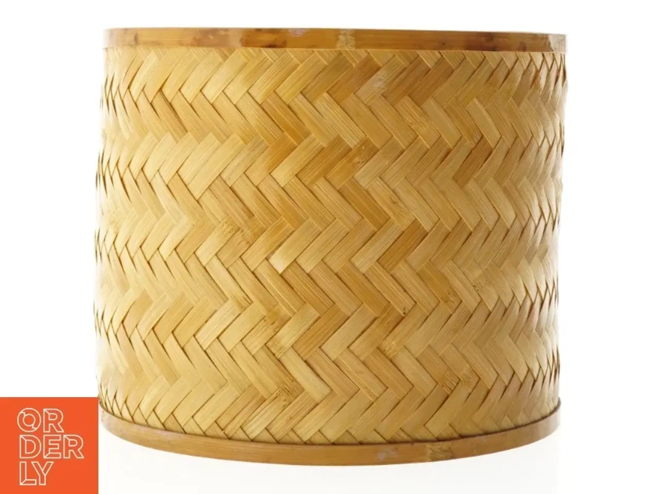 Billede 1 - Flettet Cylindrisk kurv (str. 18 cm)