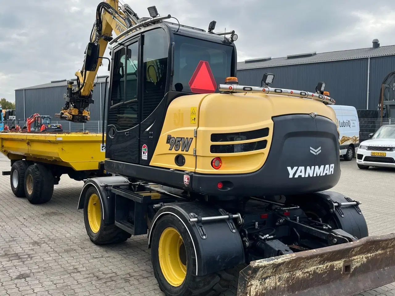 Billede 14 - Yanmar B95W Engcon rotortilt, vogn mm.