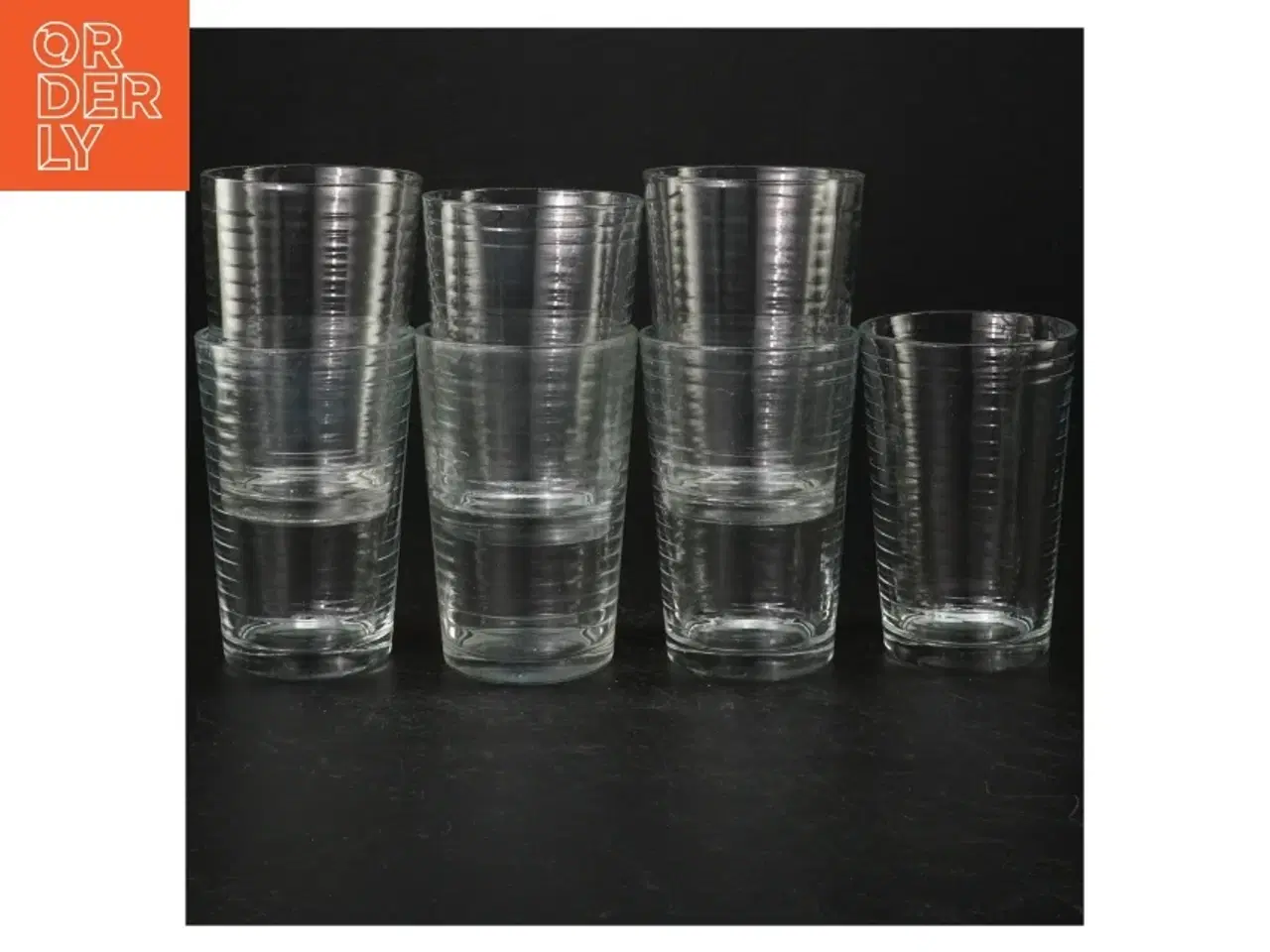 Billede 1 - Vandglas (7stk) (str. H. 10 cm)