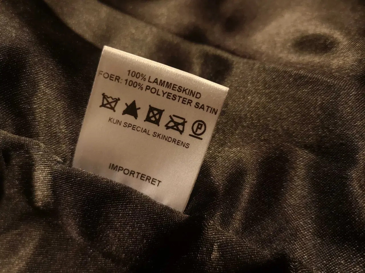 Billede 5 - Læder jakke af lammeskind