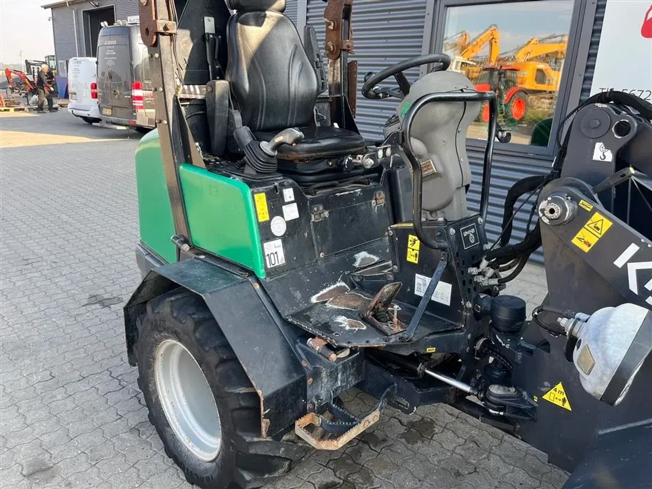 Billede 12 - Kubota RT280 med skovl og gafler