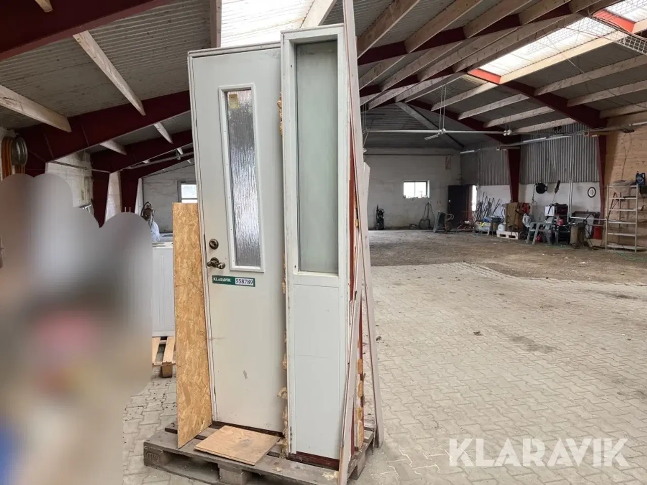 Billede 2 - Yderdør med sideparti