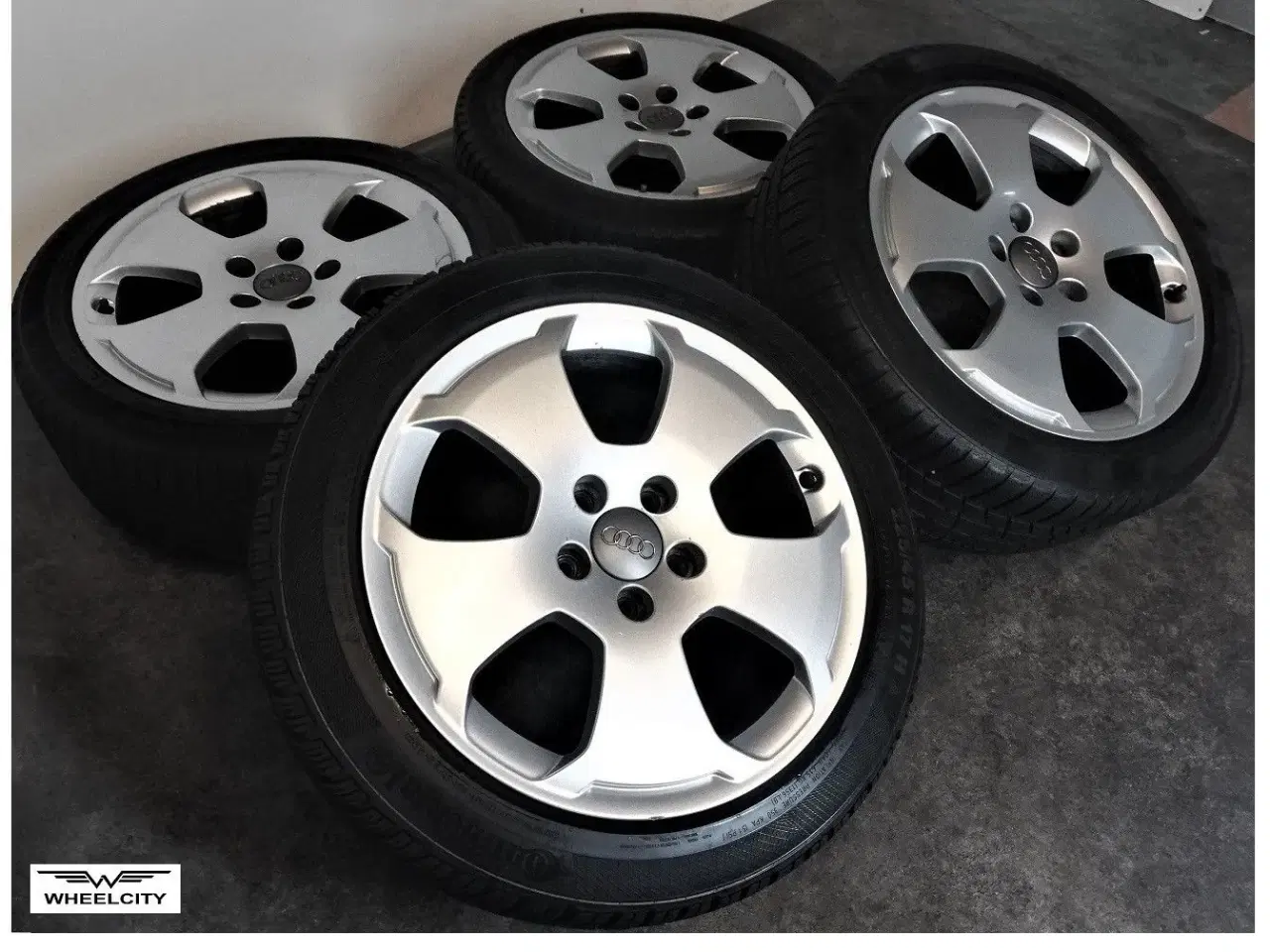 Billede 1 - 5x112 17" ET56, Audi Original vintersæt