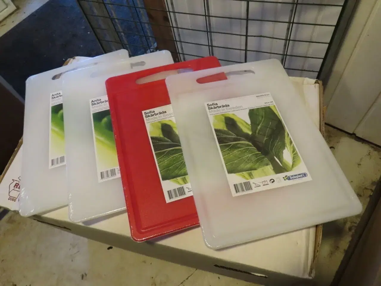 Billede 1 - 4 stk. skærebrædt, med og uden saftrille