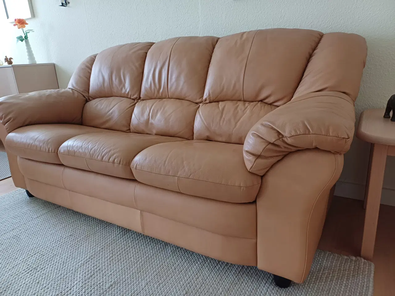 Billede 3 - Lædersofa