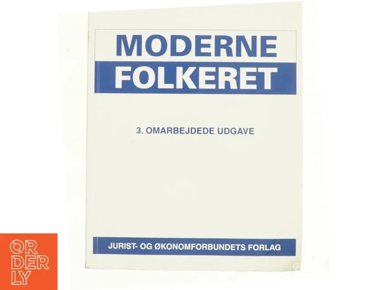 Billede 1 - Moderne folkeret af Ole Spiermann (Bog)