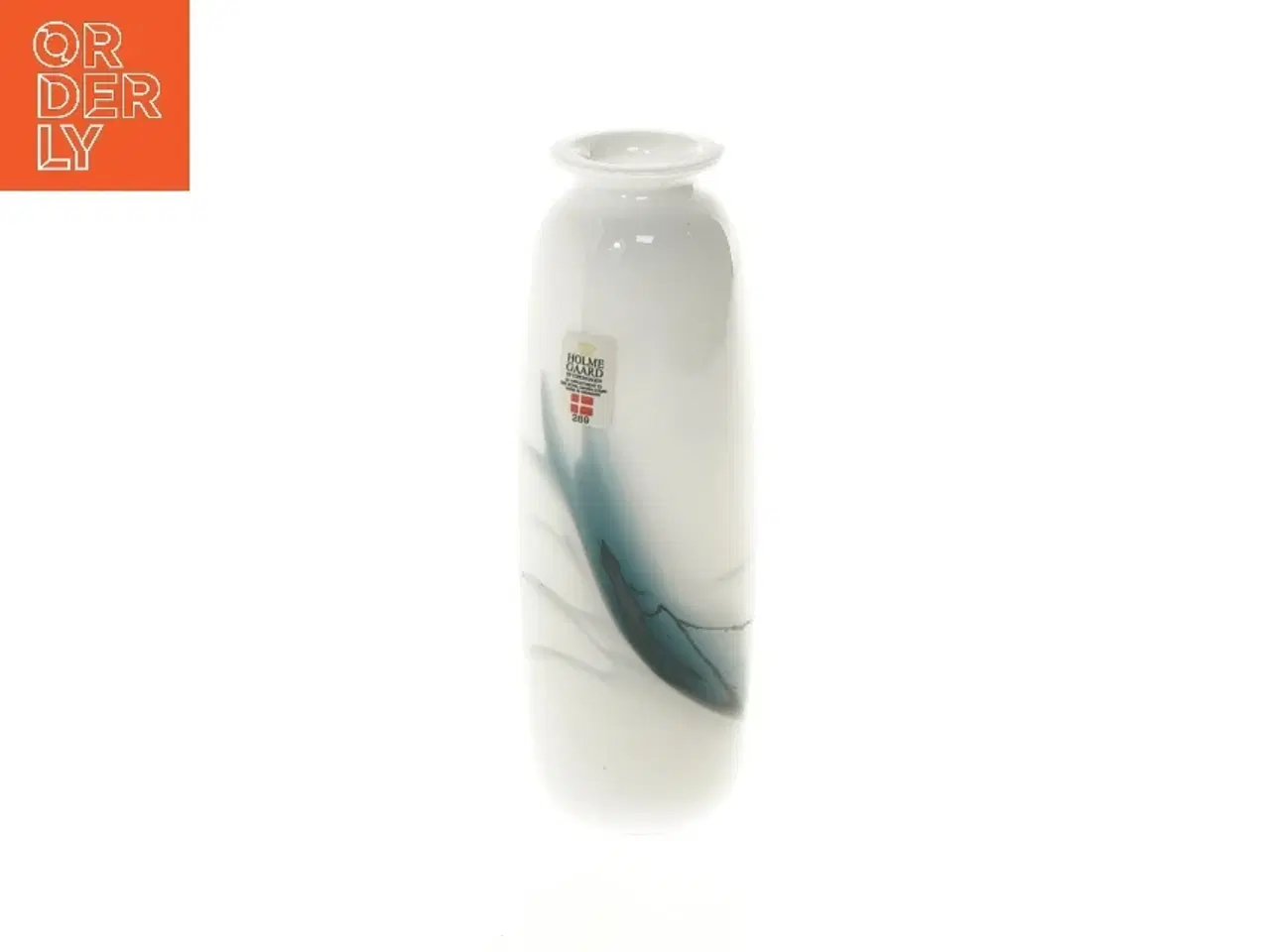 Billede 1 - Holmegaard vase, 15 cm fra Holmegaard (str. 15 cm)
