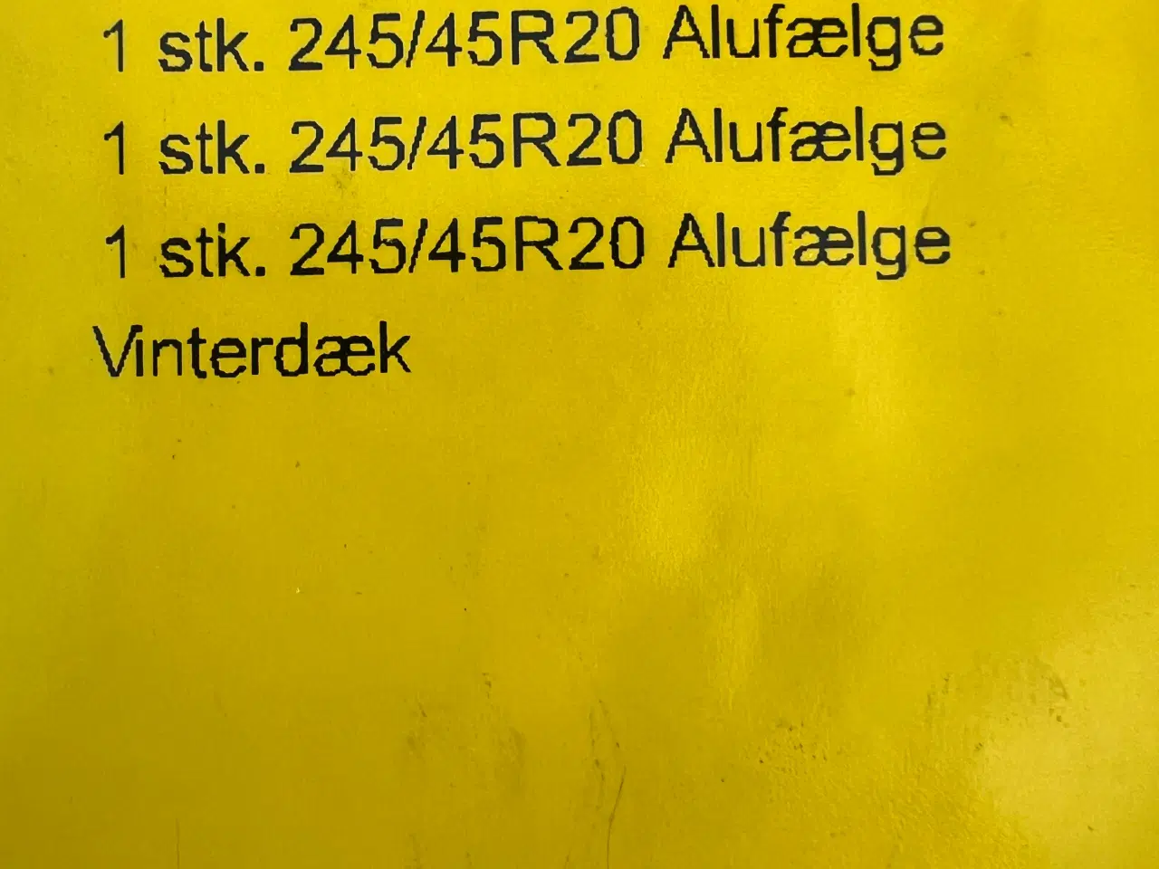 Billede 6 - 245/45R20 vinterdæk på alufælge
