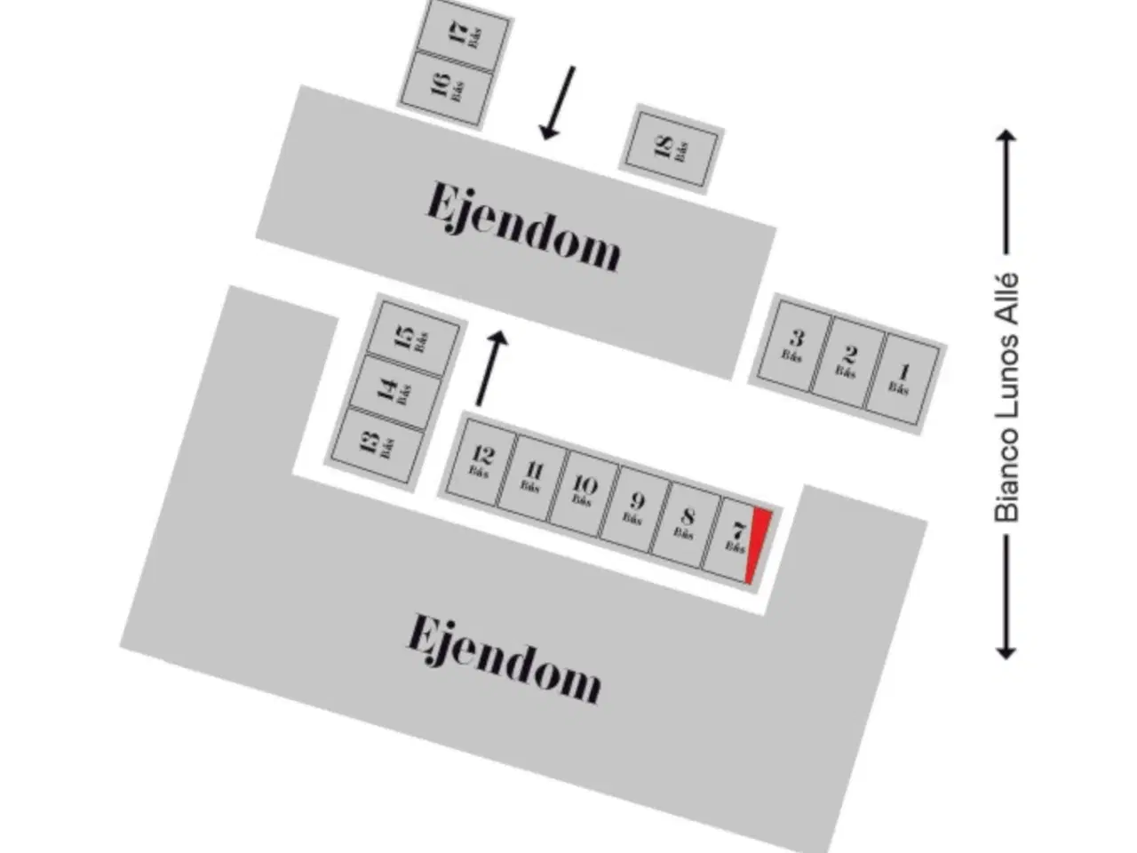 Billede 16 - Parkeringsplads 9 til bil – Gammel Kongevej 136-138. Frederiksberg