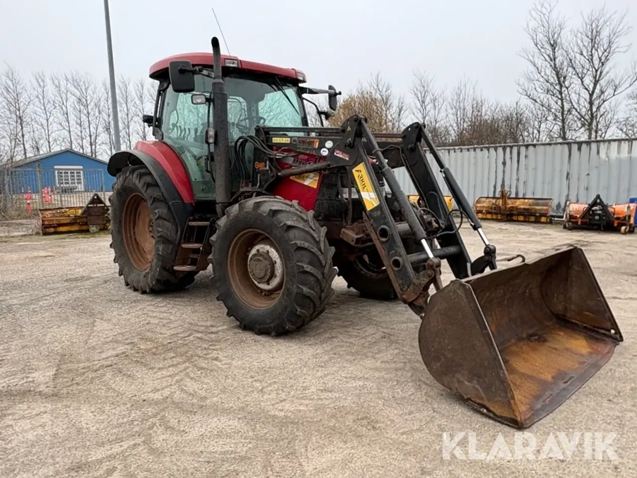 Billede 7 - Traktor Case MXU100 med frontlæsser