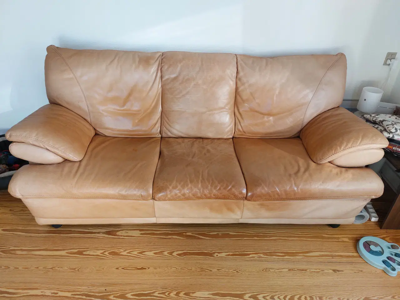 Billede 2 - Lædersofa