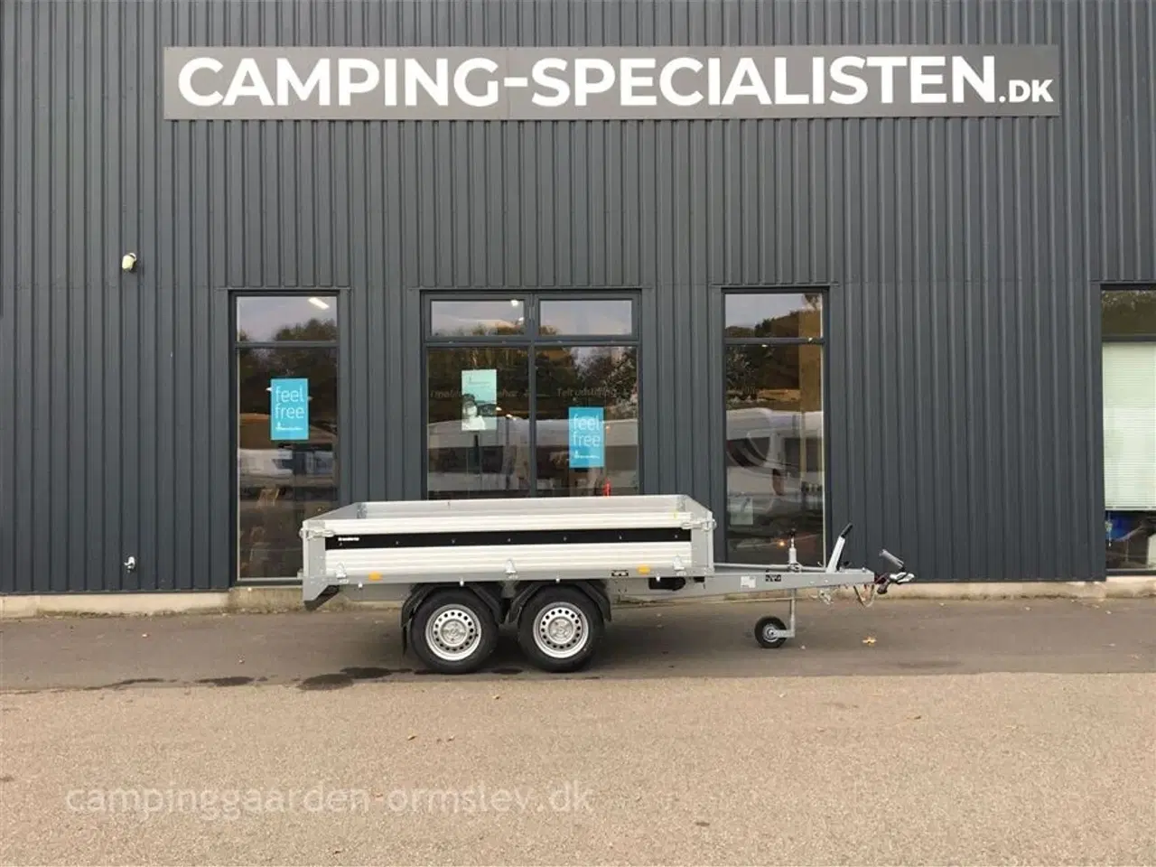 Billede 1 - 2024 - Brenderup 4260 ATB 1000 kg    Ny Fin  Brenderup trailer med alu-sider fra Camping- Specialisten . Aarhus og Silkeborg