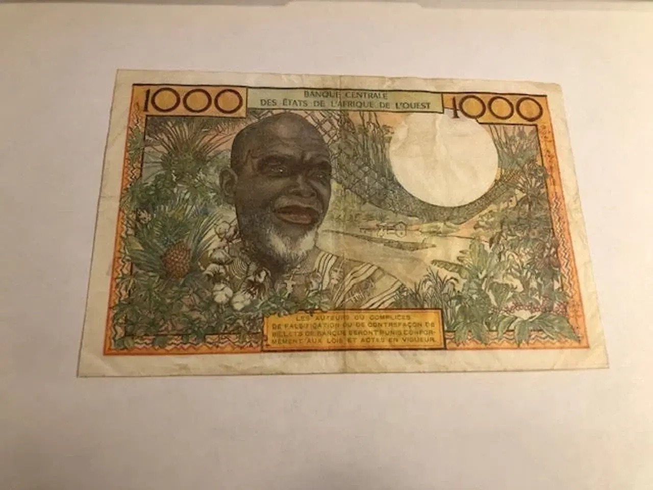 Billede 2 - 1000 Francs West African States