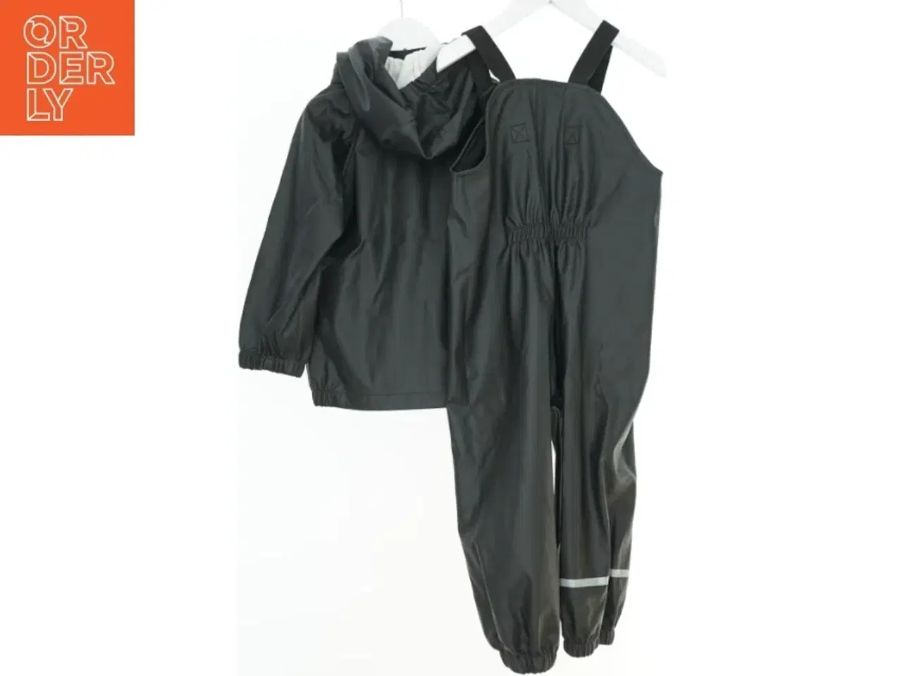 Billede 2 - Sort regnsæt til børn fra Name It (str. 92)