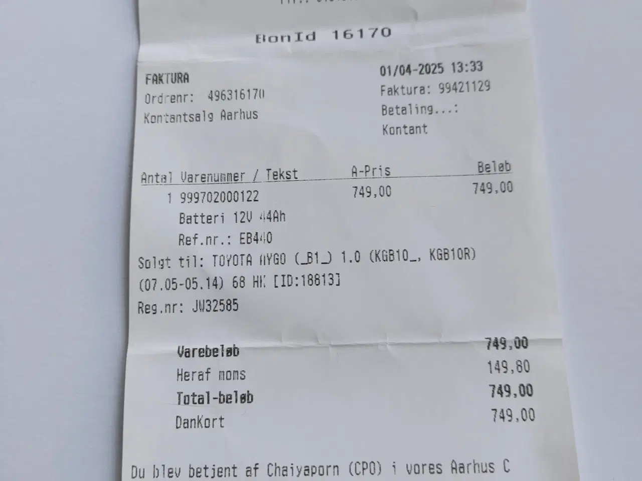 Billede 8 - Bil, Toyota Aygo 