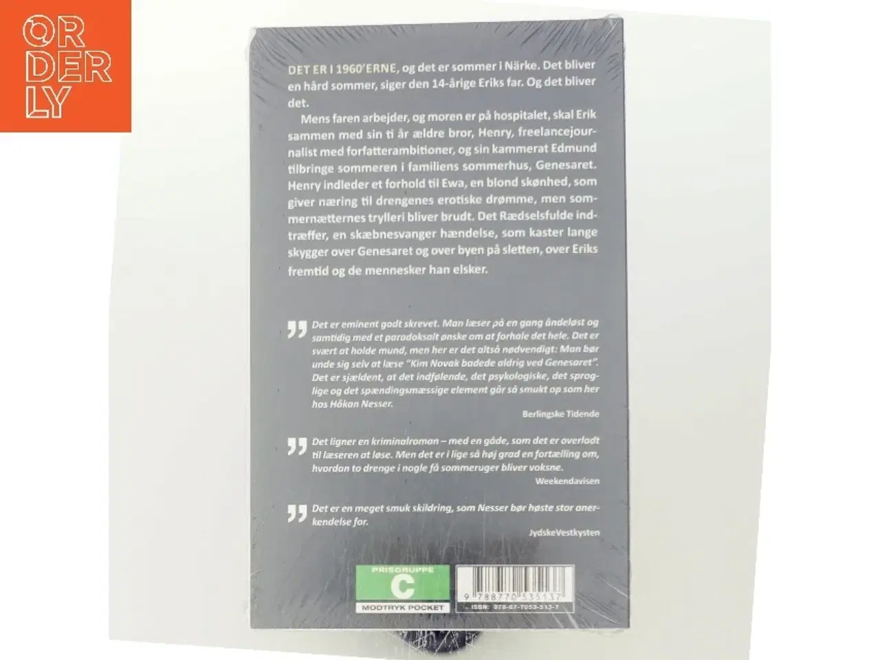 Billede 3 - Kim Novak badede aldrig ved Genesaret af Håkan Nesser (Bog)