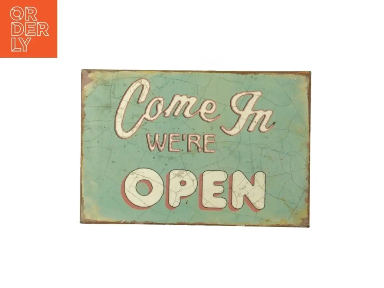Billede 2 - Vintage 'Open/Closed' skilte (str. 21x14,5 cm)