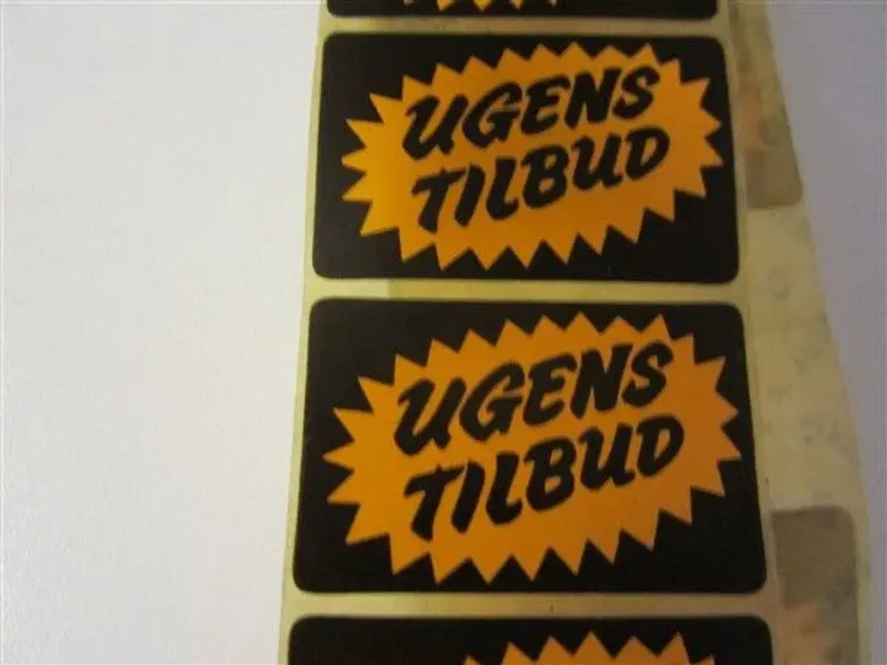 Billede 1 - ugens tilbud label