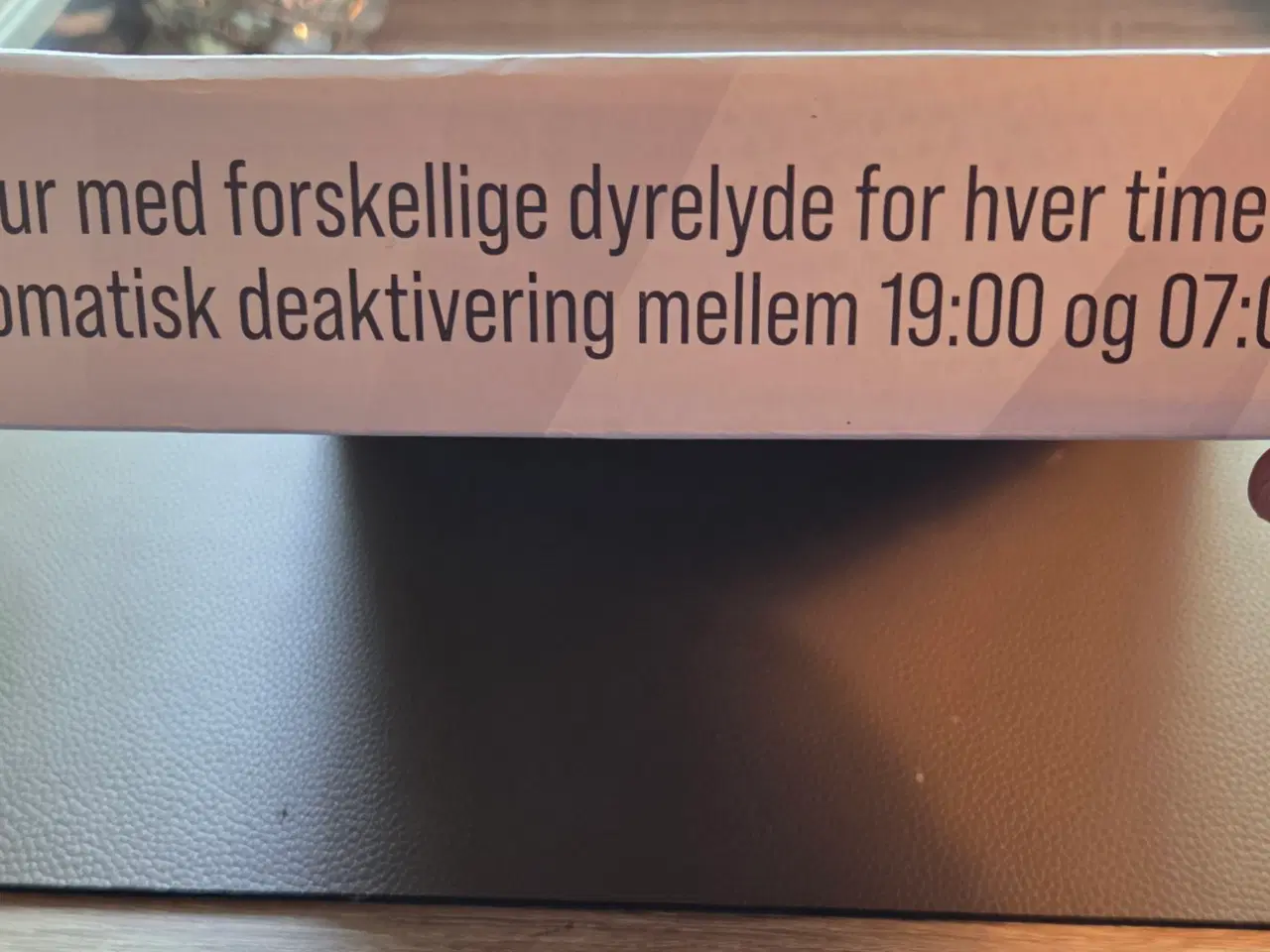 Billede 5 - Vægur med dyremotiver 