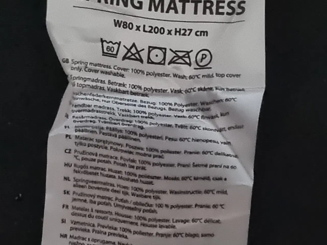 Billede 3 - Dreamzone Gold S45 springmadras 