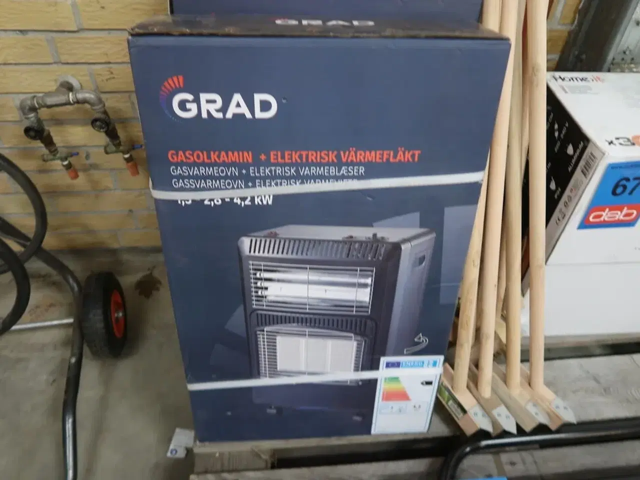 Billede 2 - Gasvarmeovn 4,2 kW - Grad