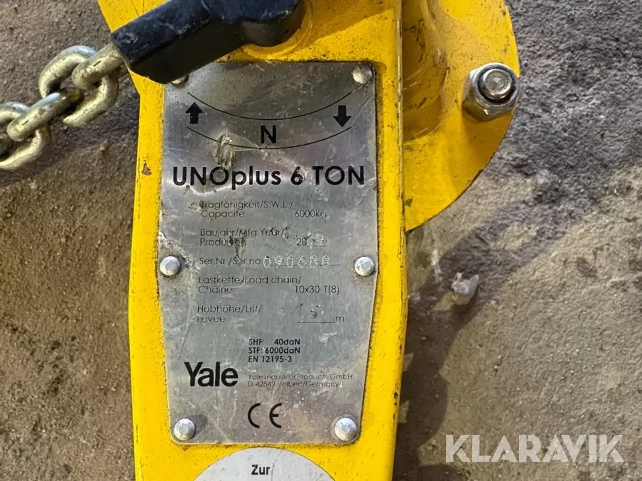 Billede 4 - Hejseværk Yale UNOplus 6 ton