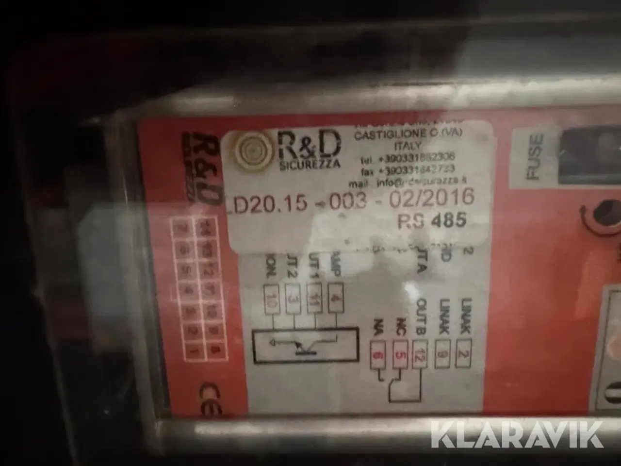 Billede 8 - Advarselslys R&D Sicurezza RS 485