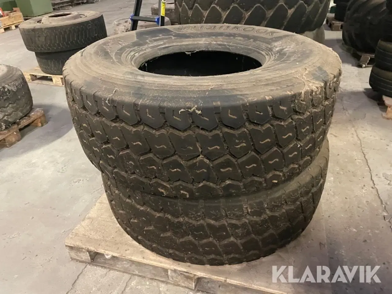 Billede 11 - Lastbildæk Hankook 445/65R22.5 2 styk