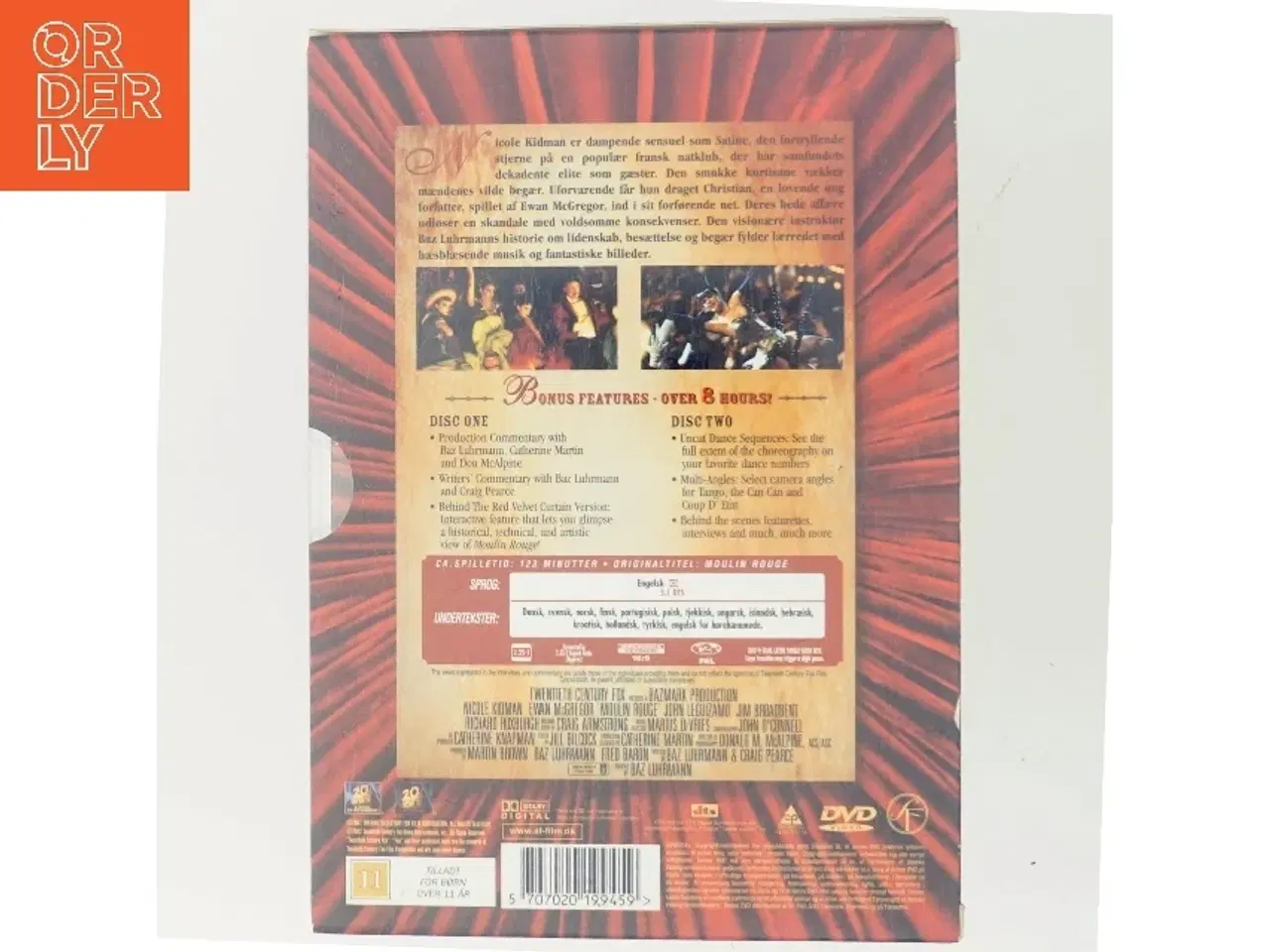 Billede 3 - Moulin Rouge med Nicole Kidman (DVD)