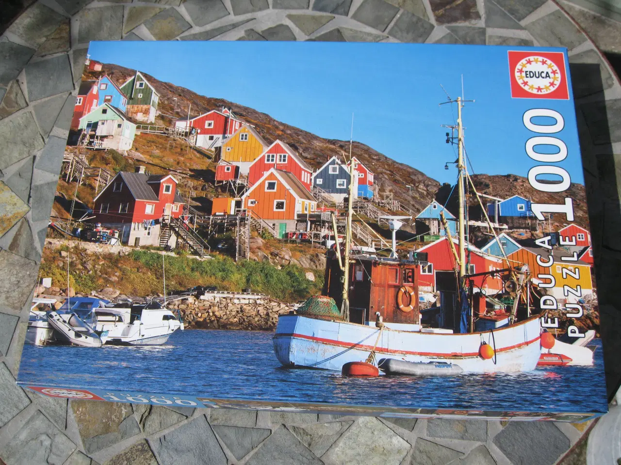 Billede 1 - Puslespil Nordic Houses, 1000 brikker