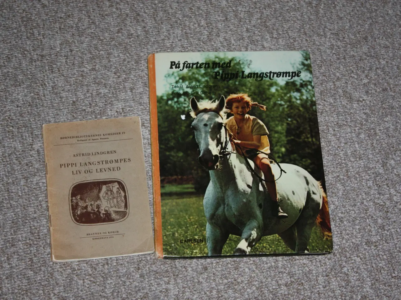 Billede 3 - Pippi Langstrømpe På farten Fotobog fra 1971