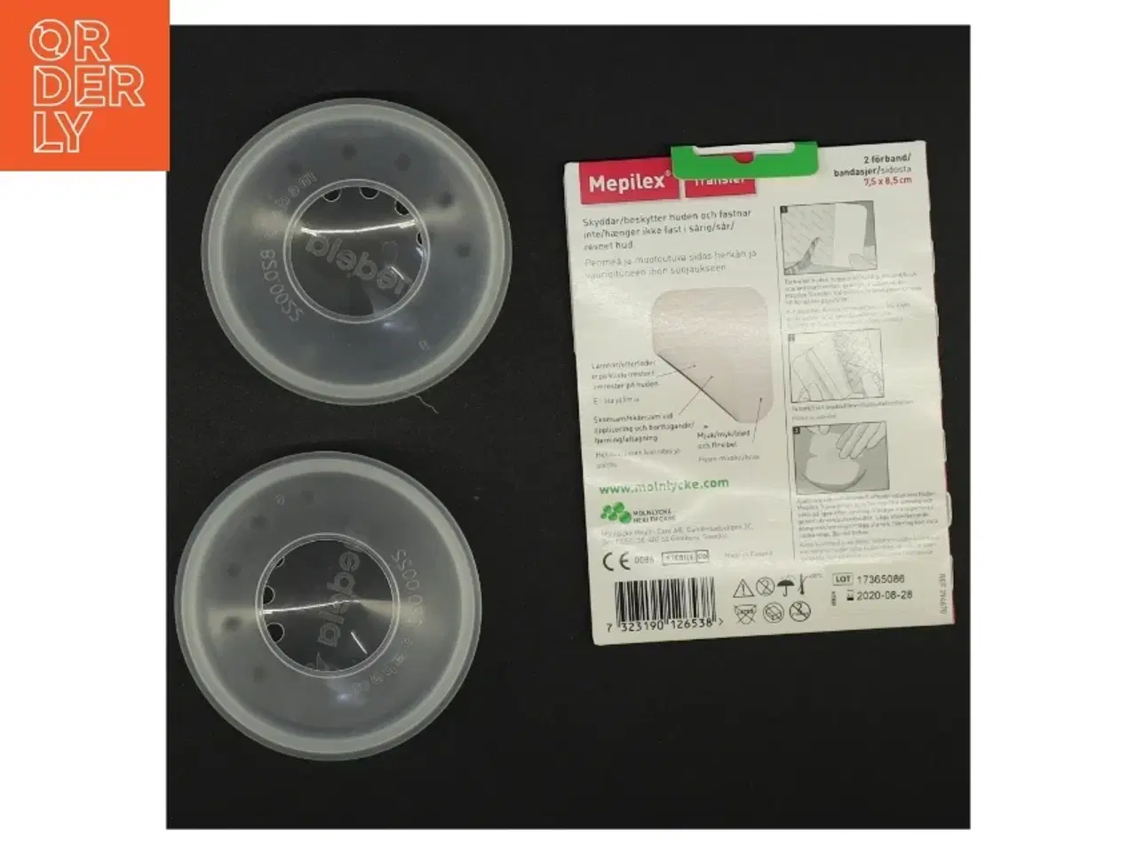 Billede 4 - Mepilex Border brystbandage og beskyttere fra Medela (str. Diameter 10 cm)