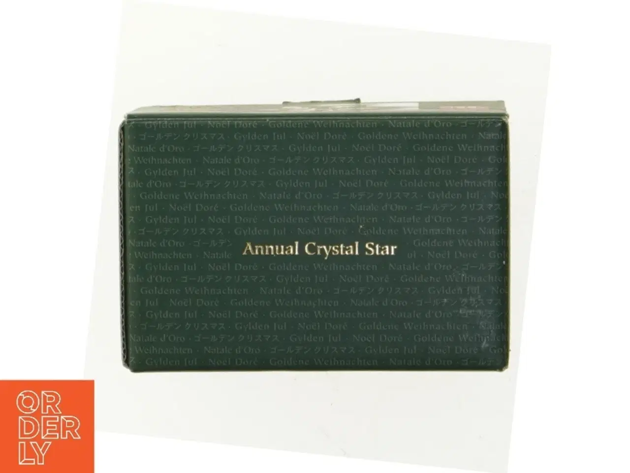 Billede 2 - Julepynt, Annual Christmas star fra Holmegaard (str. 11 x 8 cm)