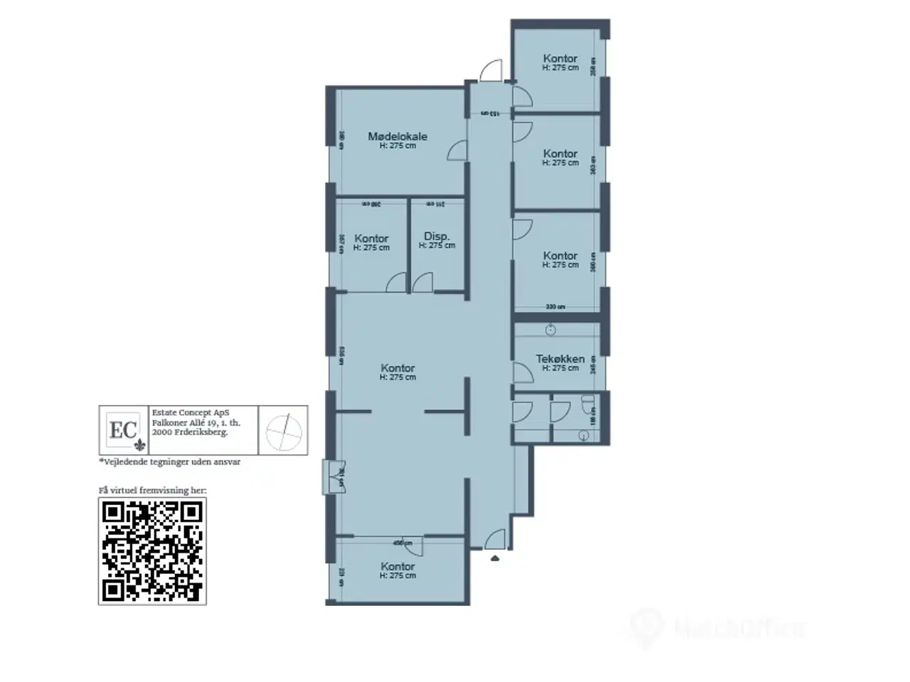 Billede 19 - UDLEJES: Lyst og rummeligt kontor i velholdt ejendom i Hvidovre