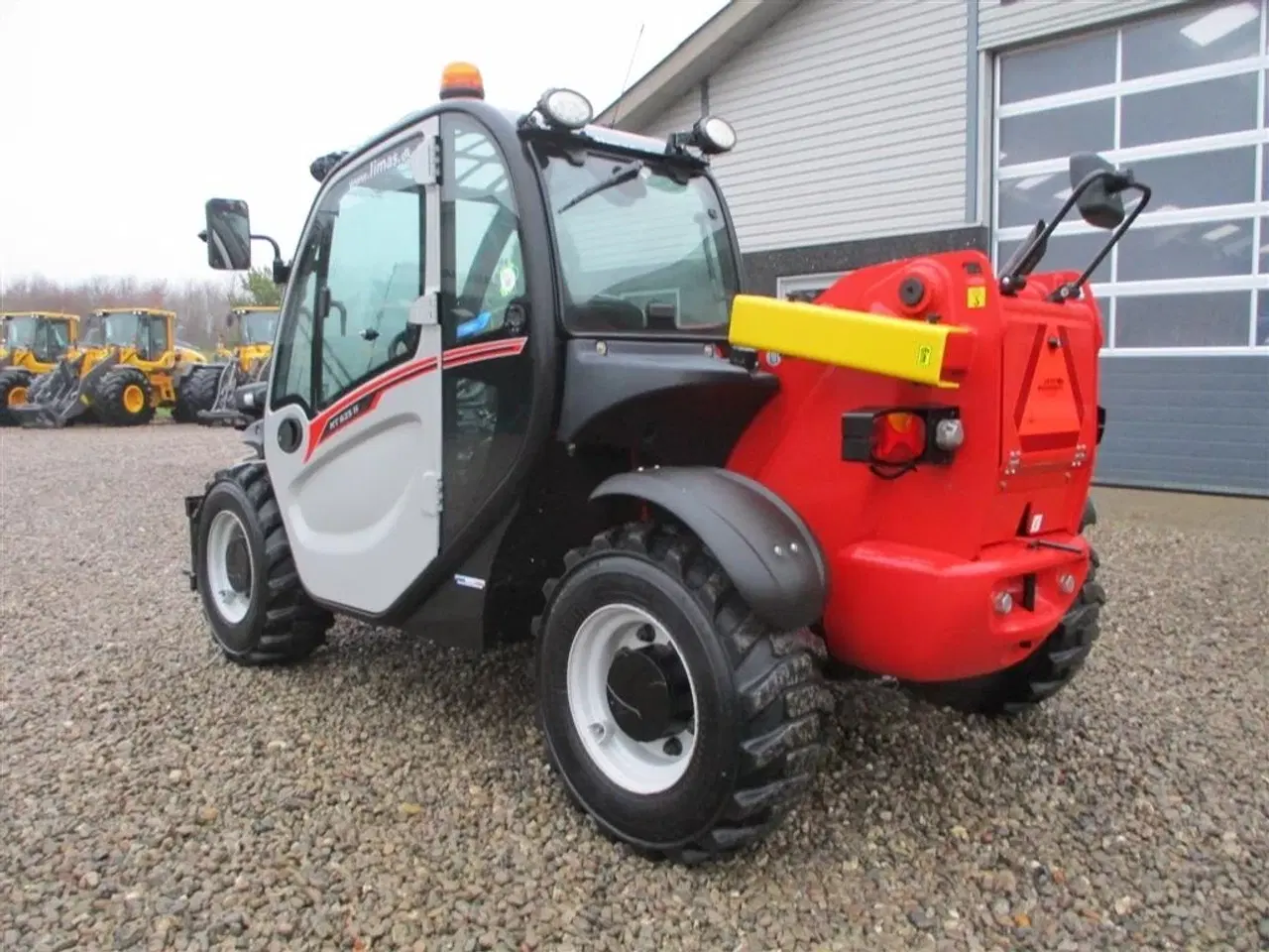 Billede 9 - Manitou MT625H Comfort Dansk maskine, med hydrauliske pallegafler.