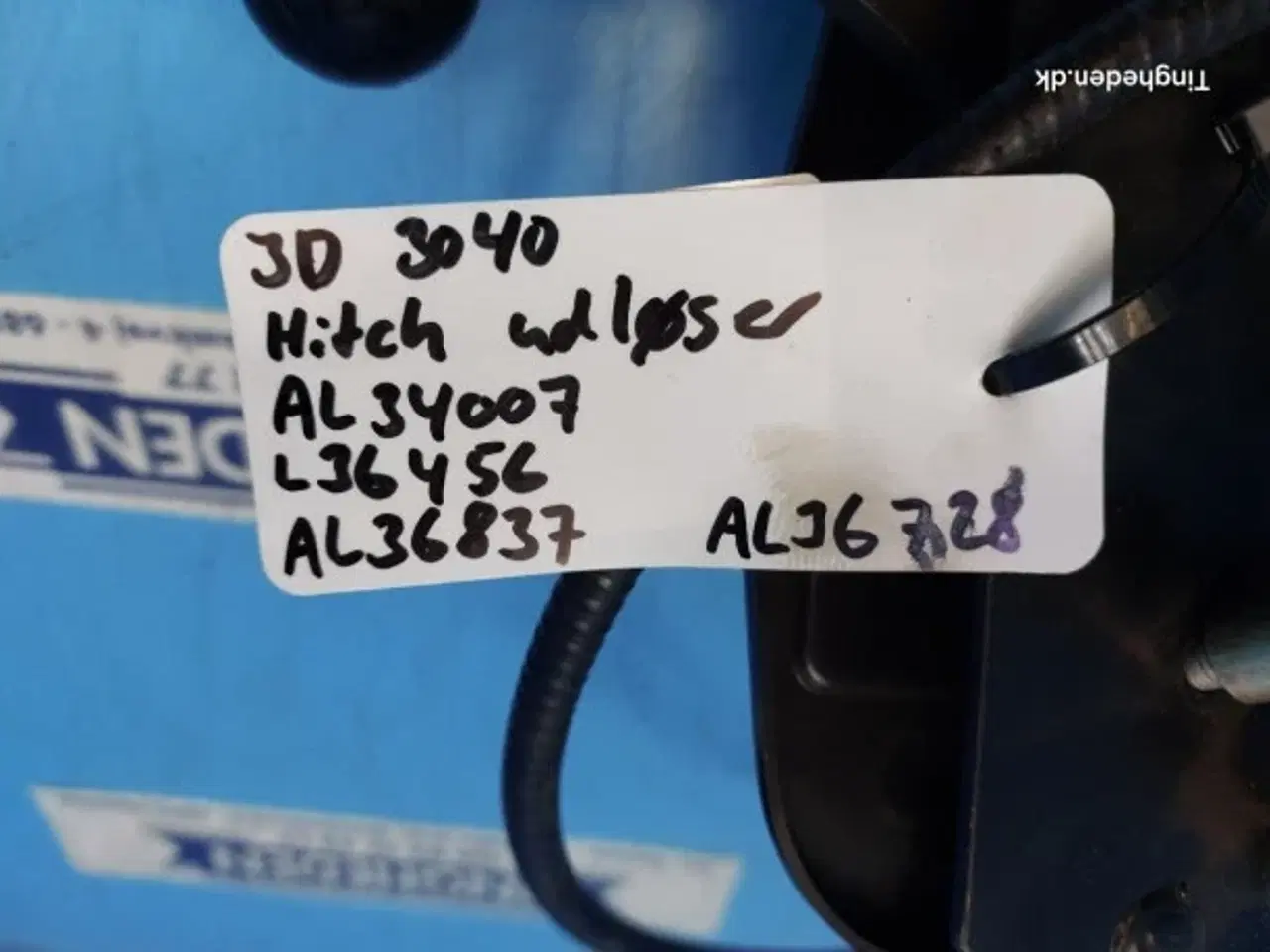 Billede 2 - John Deere 3040 Hitch Udløser AL36837