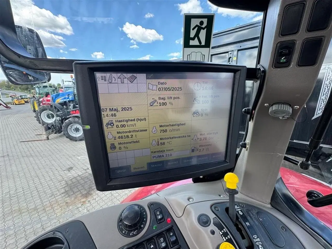 Billede 18 - Case IH Puma 210 KUN 4600 TIMER!