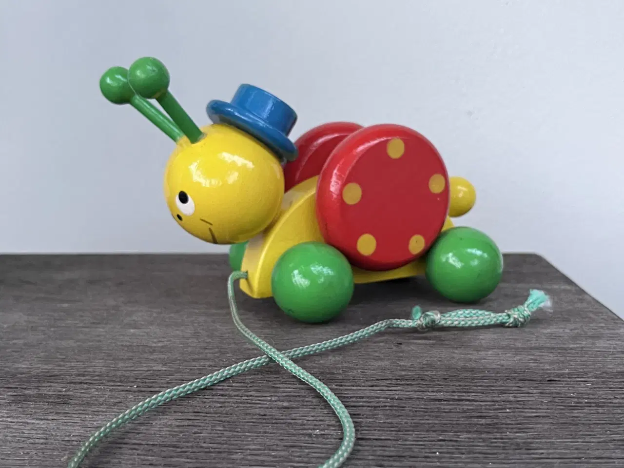 Billede 6 - Original retro træ-snegl (trækdyr) fra Tjekkoslova