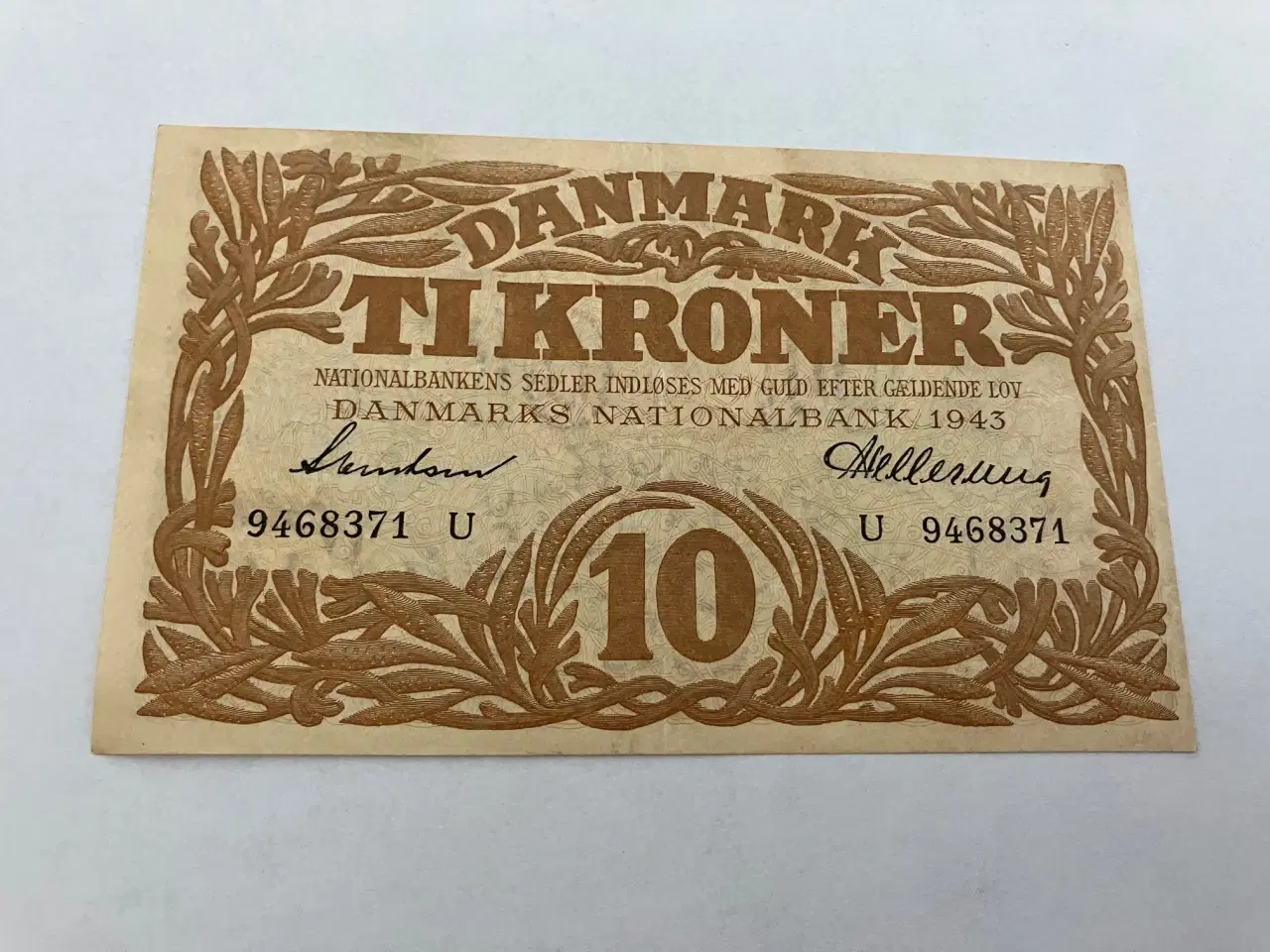 Billede 1 - 10 Kroner 1943 U