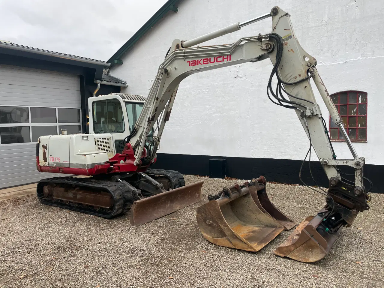 Billede 2 - Takeuchi TB 175 7,5 Tons Gravemaskine 