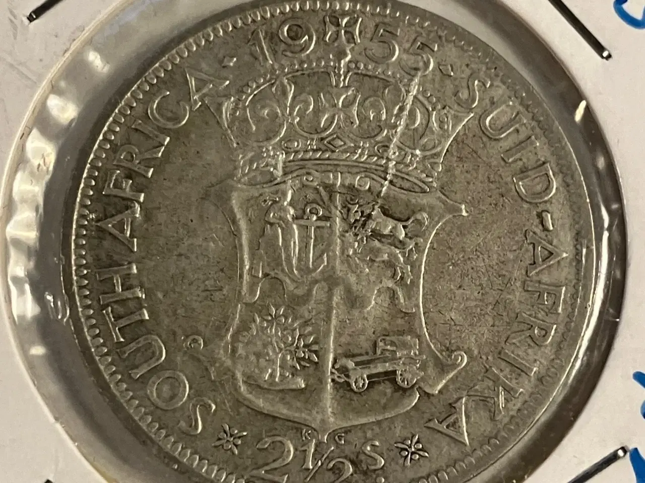 Billede 1 - 2 1/2 Shilling South Africa 1955