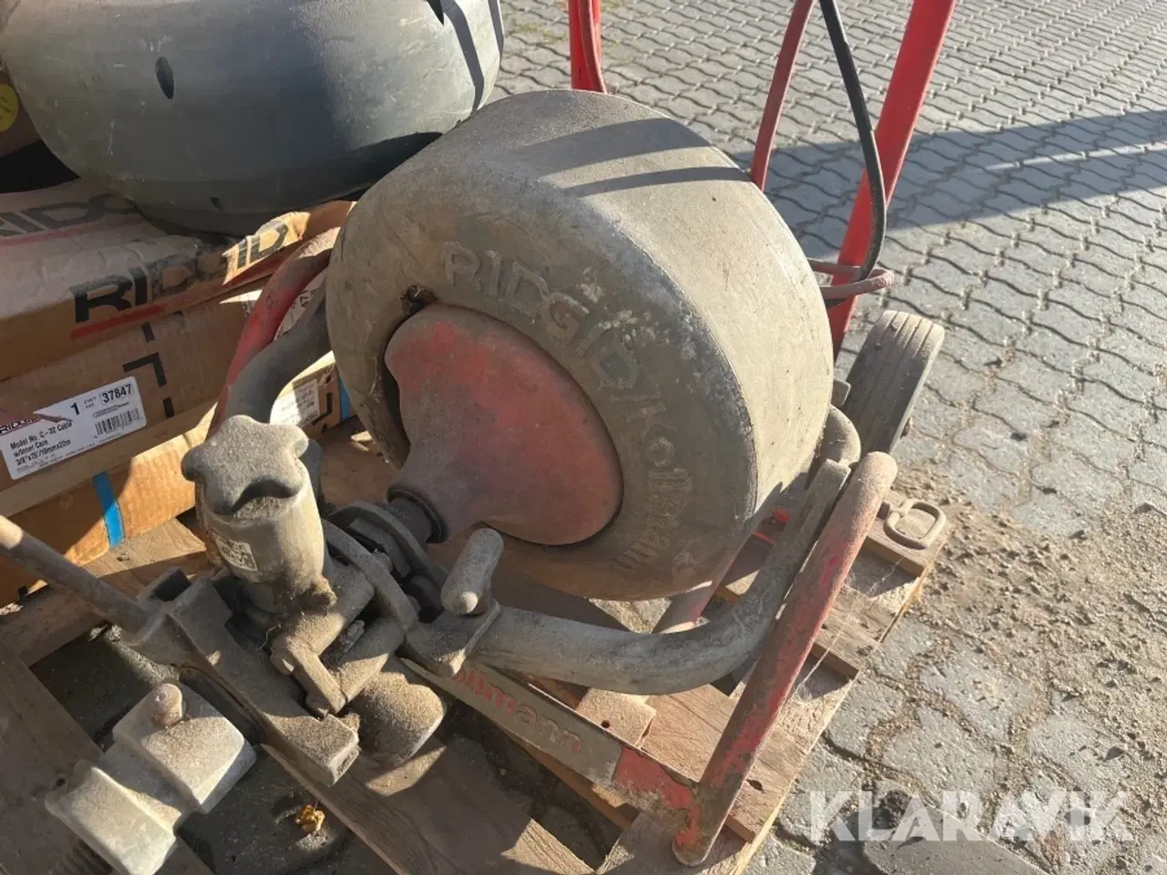 Billede 5 - Rørgevindmaskine RIDGID 300 Compact Threading